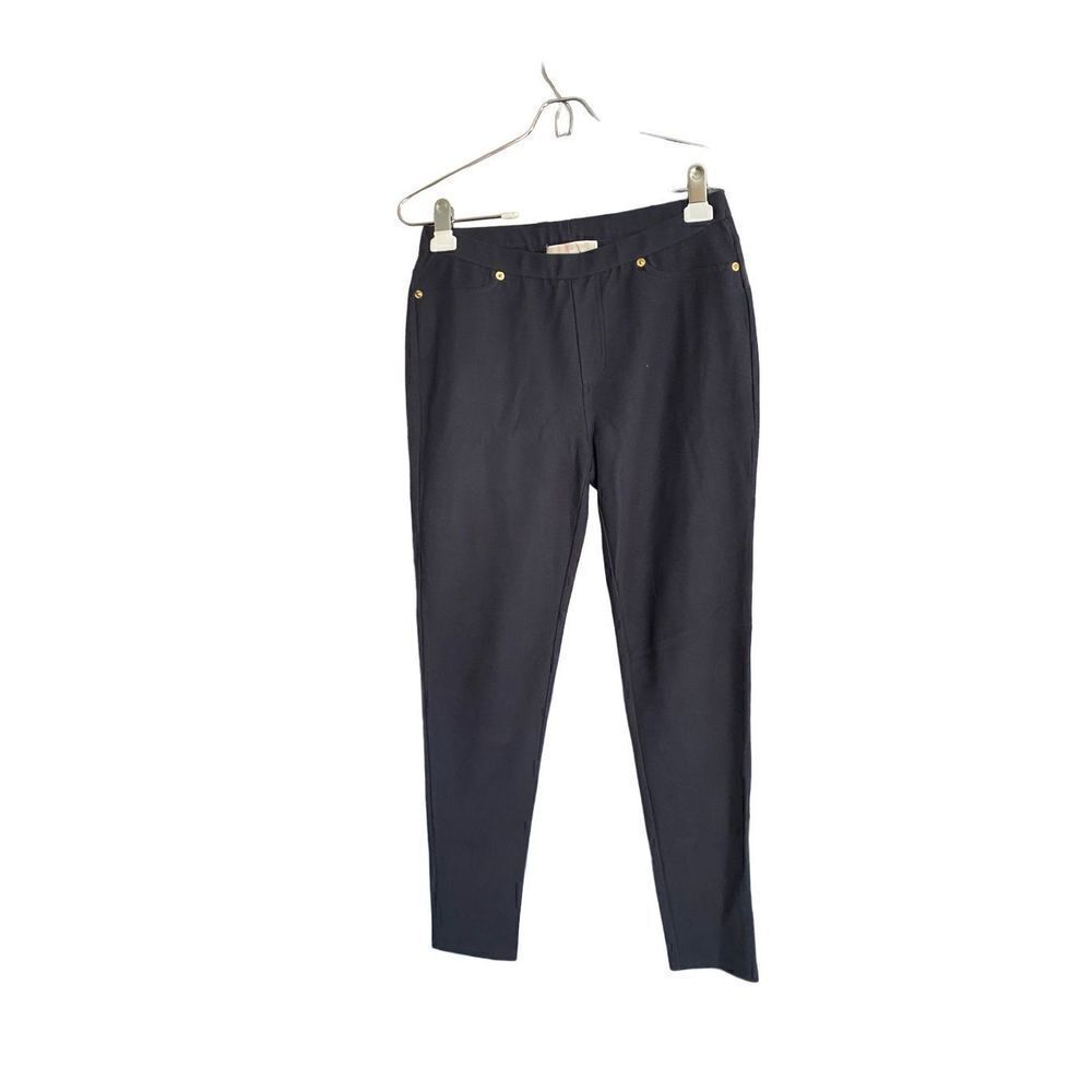 Michael Kors women’s navy blue knit, stretch pants/leggings size medium